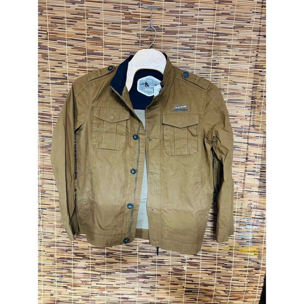 Stihl Field Jacket XL Hellbraun NWT Tan Chainsaw Legendary Performance